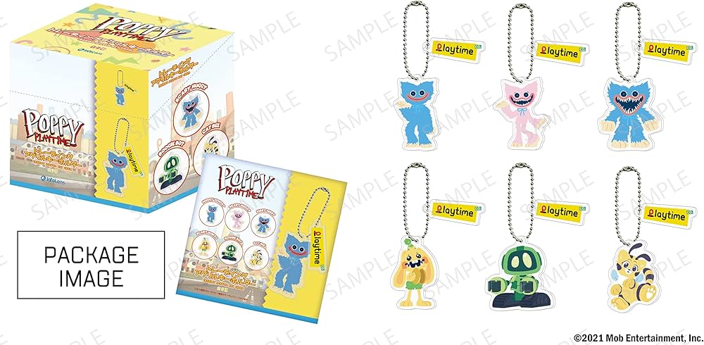 Amazon.co.jp: 【公式ライセンス商品】Poppy Playtime トレーディング